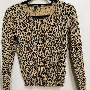 Leopard Print Cardigan
